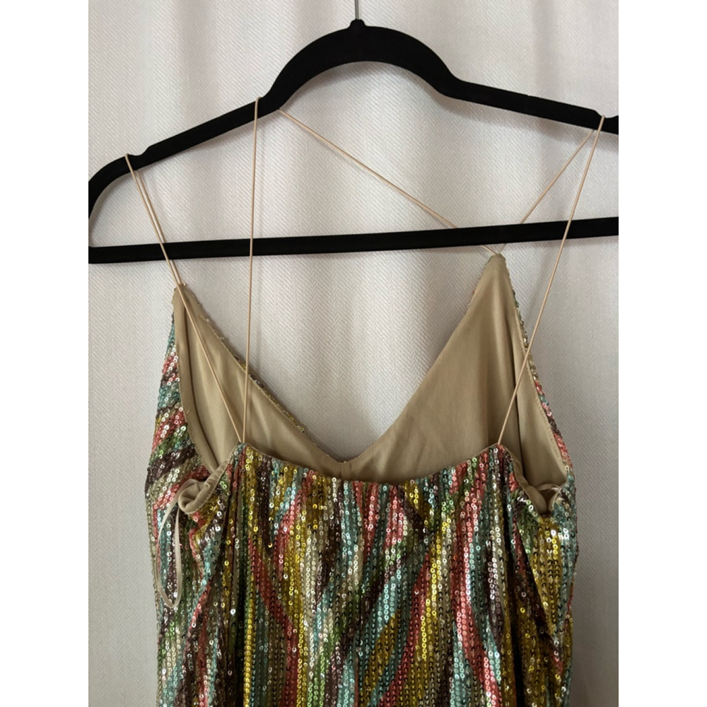 Women's Fashion Sequin Dress Size L Multi-color - Picture 3 of 4